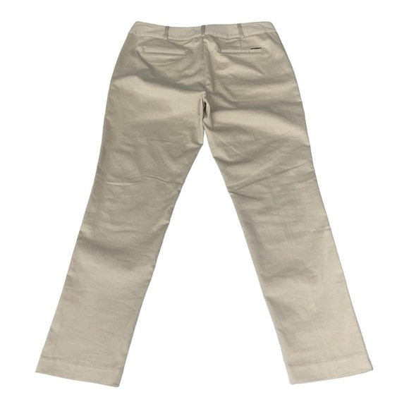 Michael Kors lightweight Khaki flat front pants size 10 - Picture 7 of 10